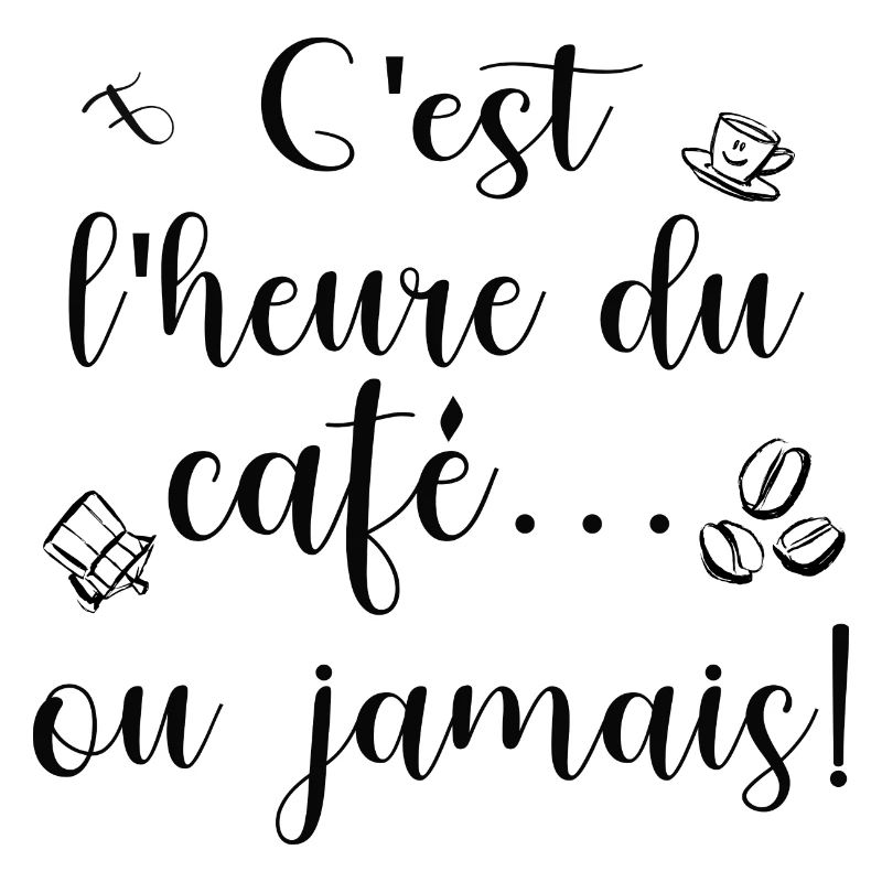 C'est l'heure de café ou jamais!