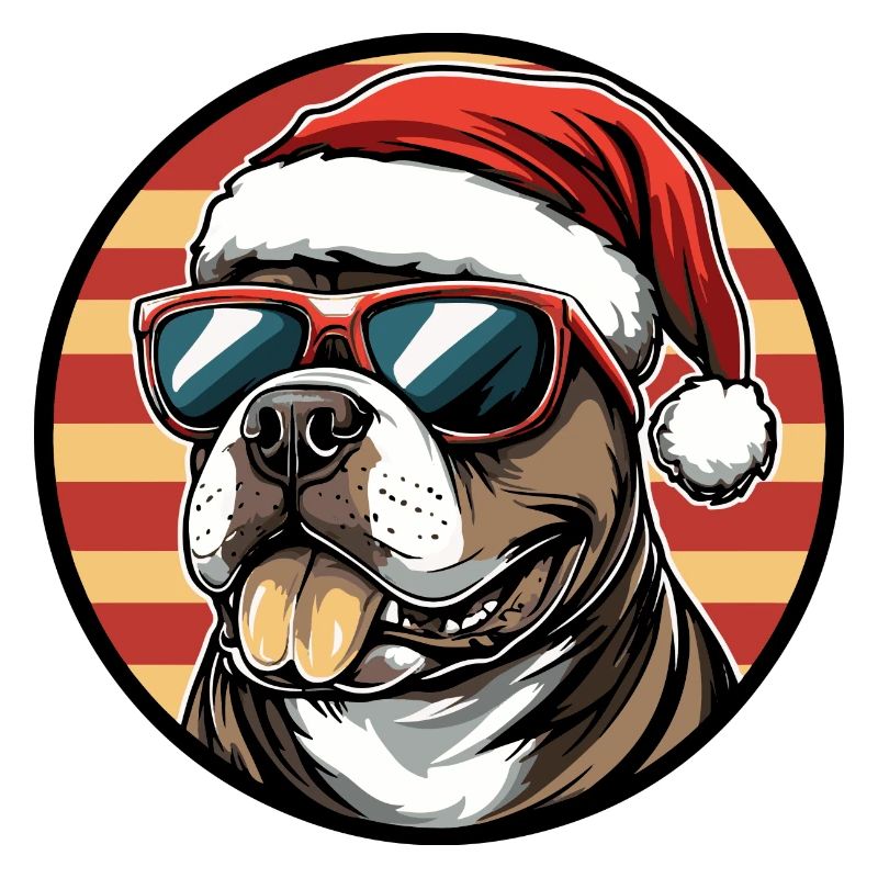 Pit Dog Terrier Noël Noël