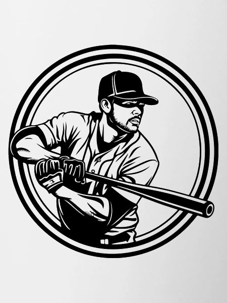 Baseball Silhouette