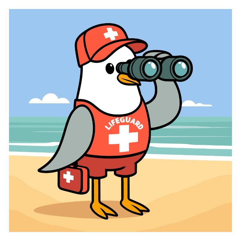 Moin Seagull Lifeguard Beach