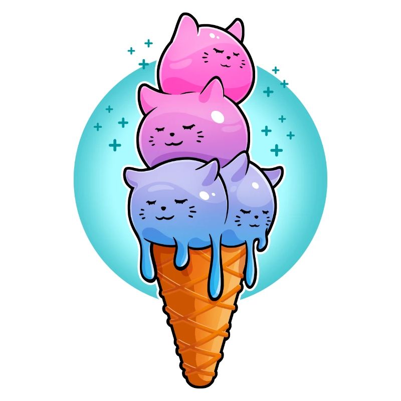 chatons crème glacée