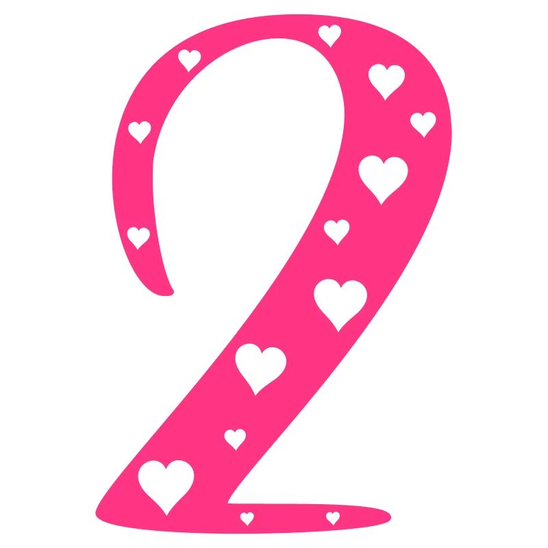 2 Birthday with heart