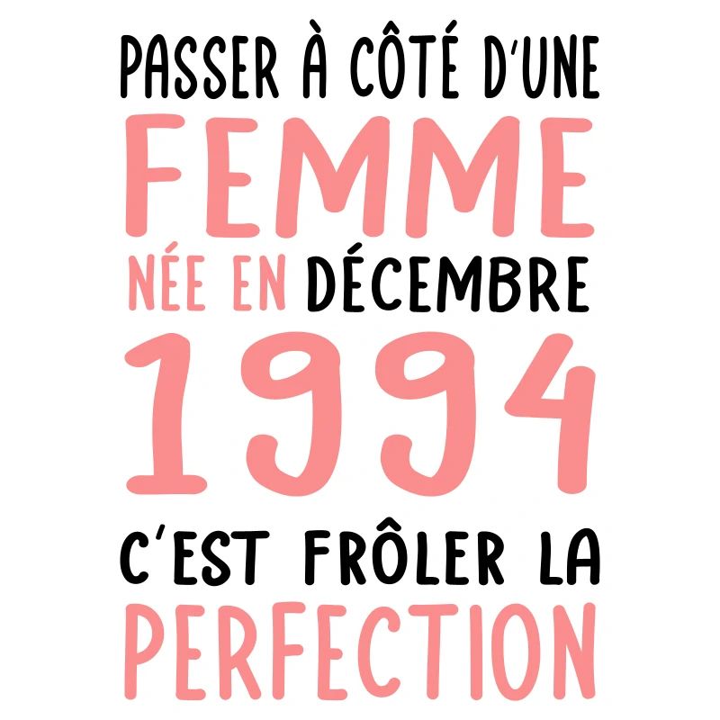 Anniversaire 30 ans - Née en Décembre 1994