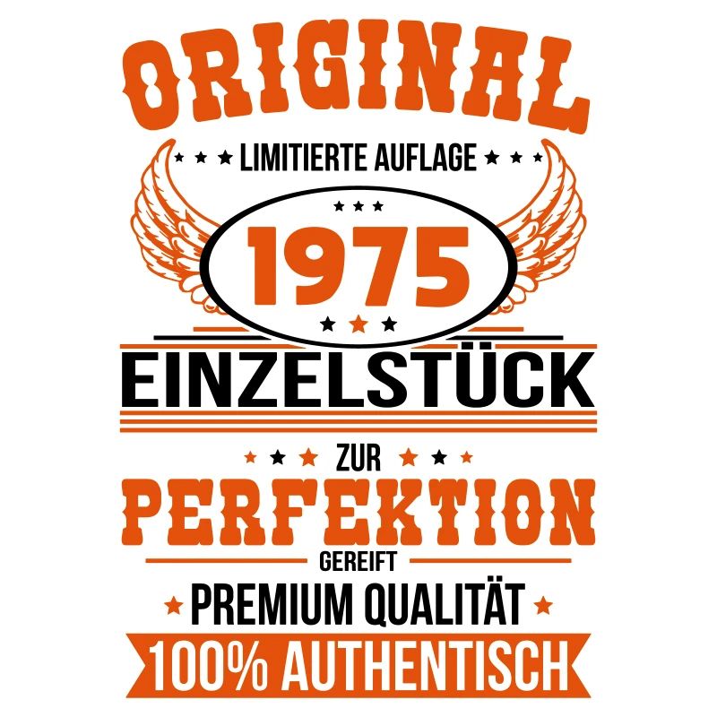 50th Birthday - Original 1975 Unique Piece