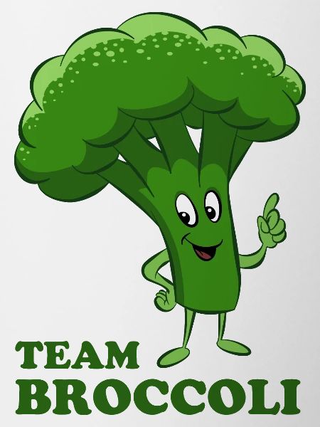 Team Broccoli - Vegetables, vegetarian, vegan