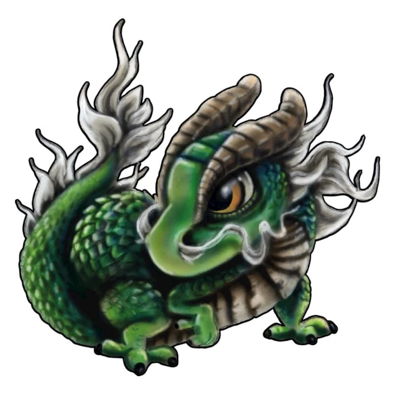 Kleiner süßer Drache