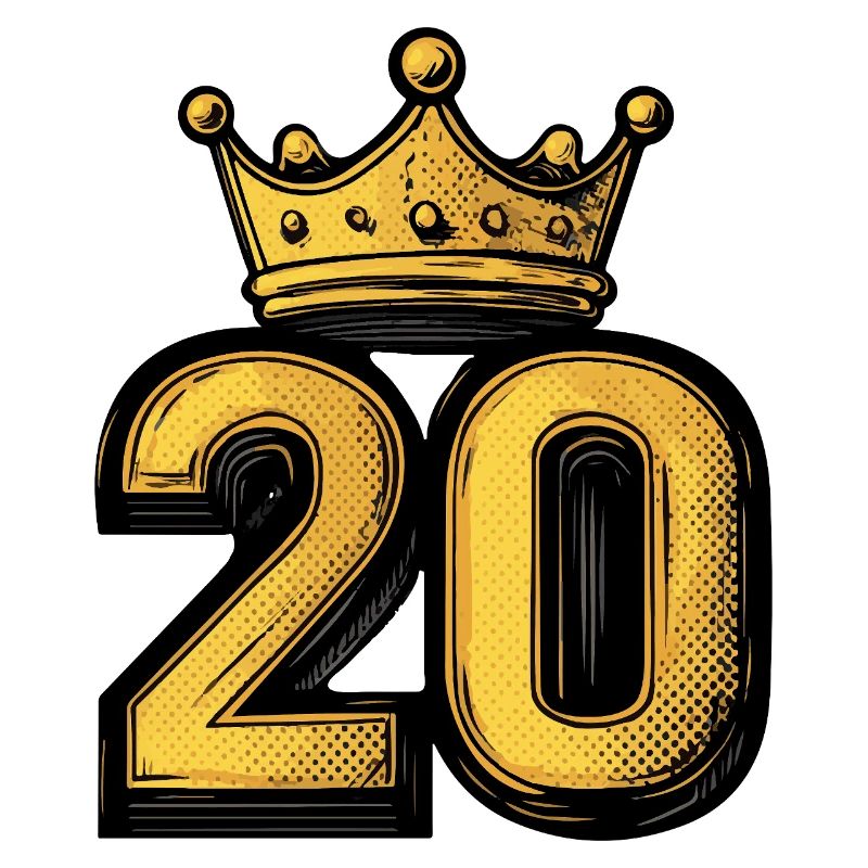 Couronne à 20 chiffres