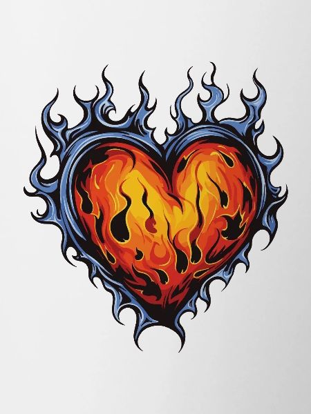 Flamme du cœur