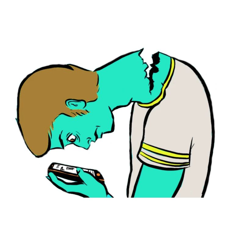 Smombie Smartphone Zombie