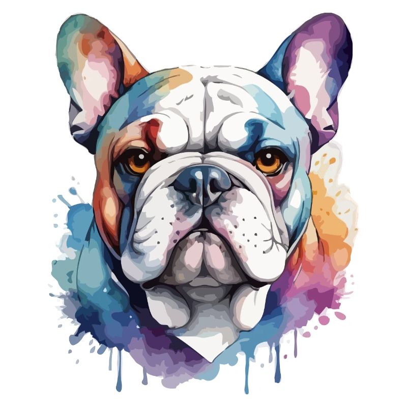 Bouledogue français Cool Cool Coloré