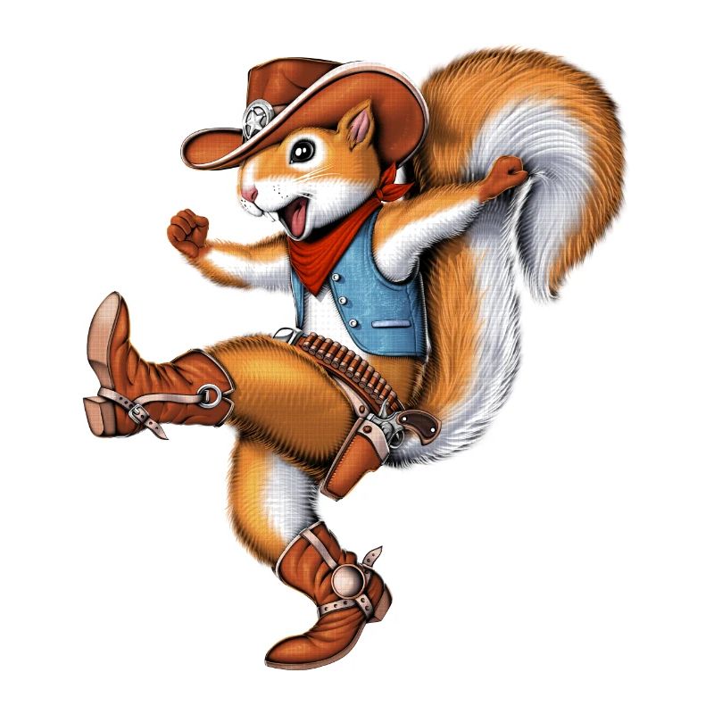 Squirrel Cowboy