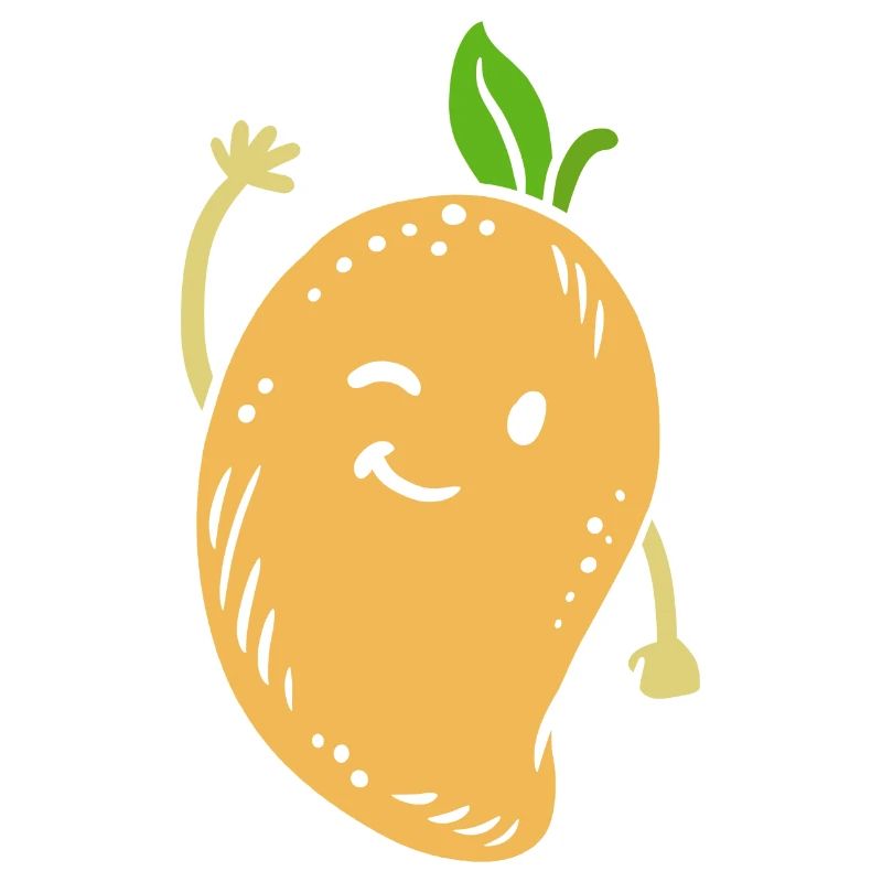 Mango Fruit Kawaii