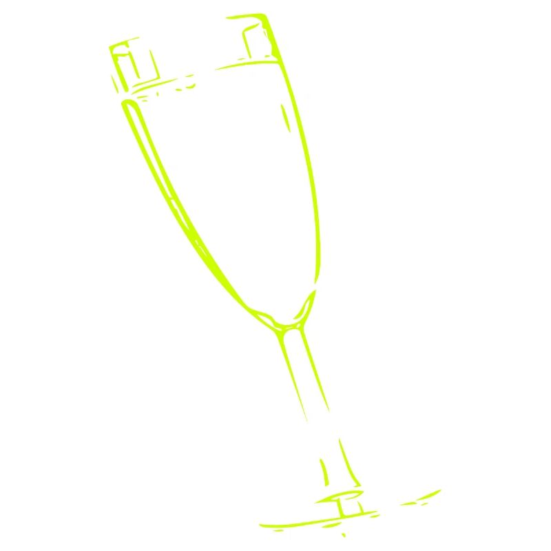 Abstract glass / line / green / pattern