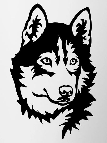 Husky Head