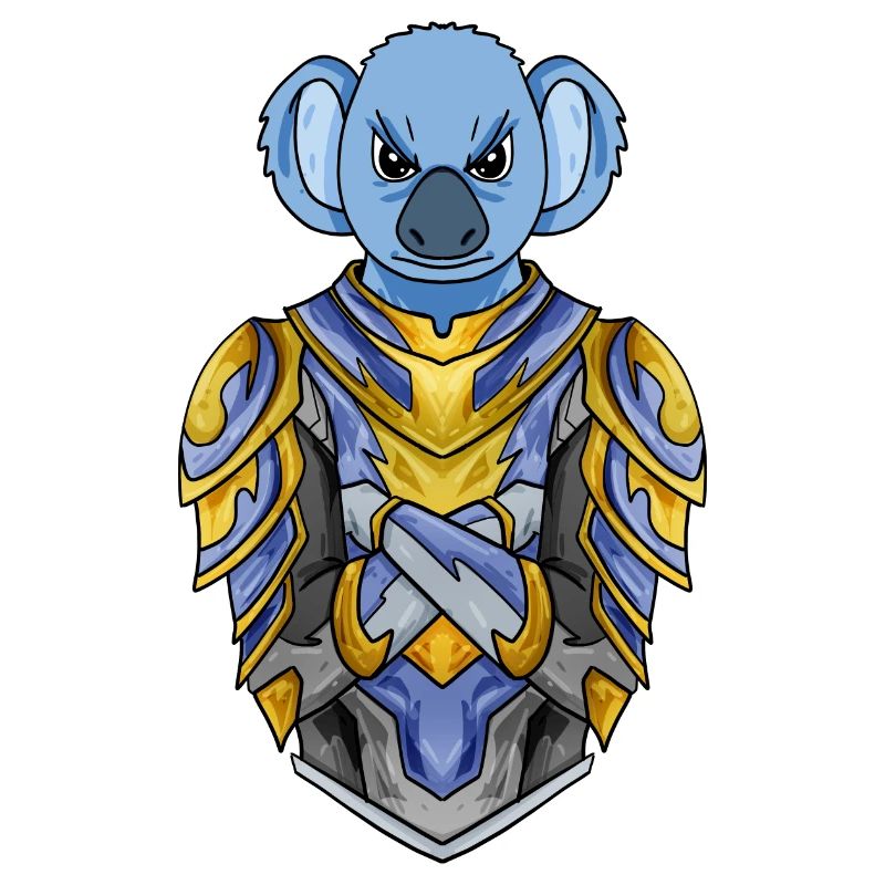 Knight Koala Crusader