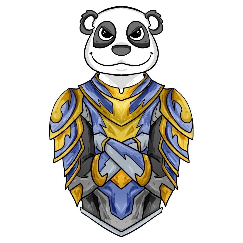 Knight Panda cool