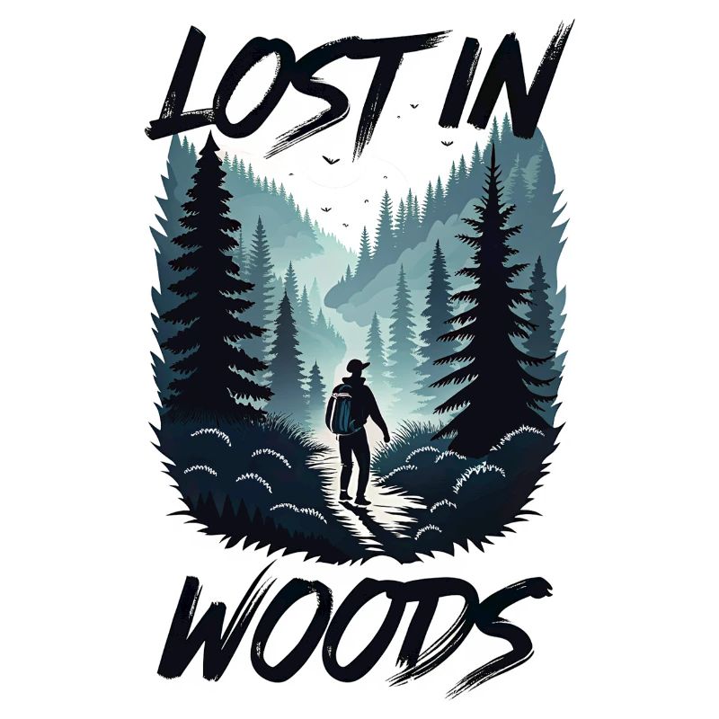 Perdu dans le bois Voyage dans la forêt