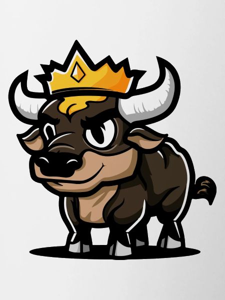Stier Comic Krone