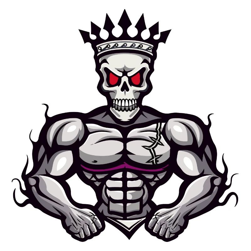 Skeleton Muscles Bodybuilding King