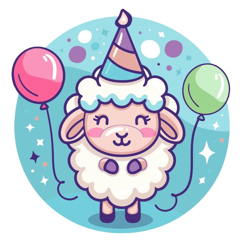 Schaf Geburtstag Comic