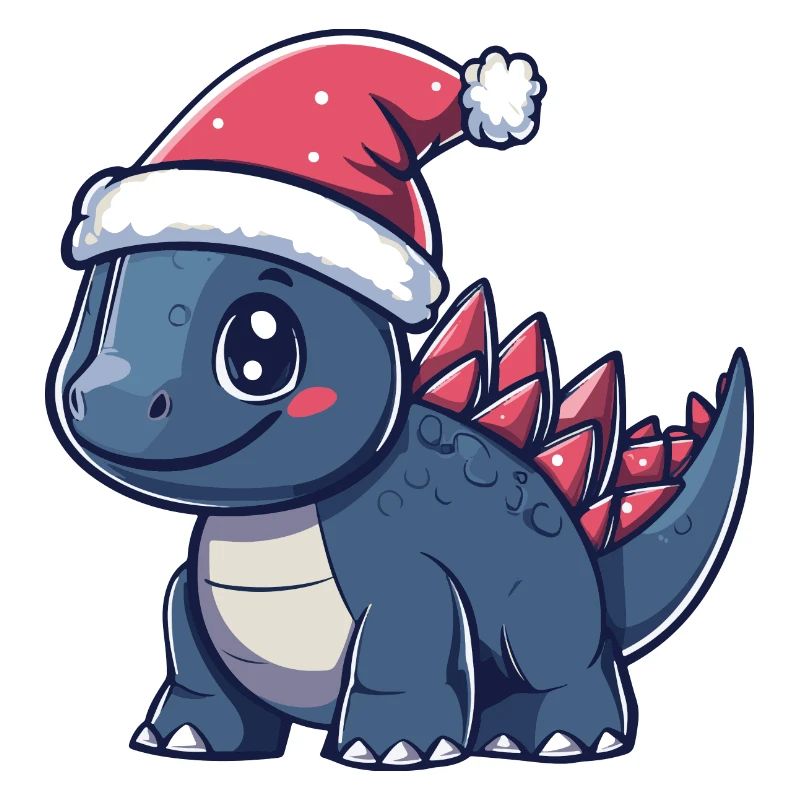 Dinosaure Stegosaurus Noël Mignon