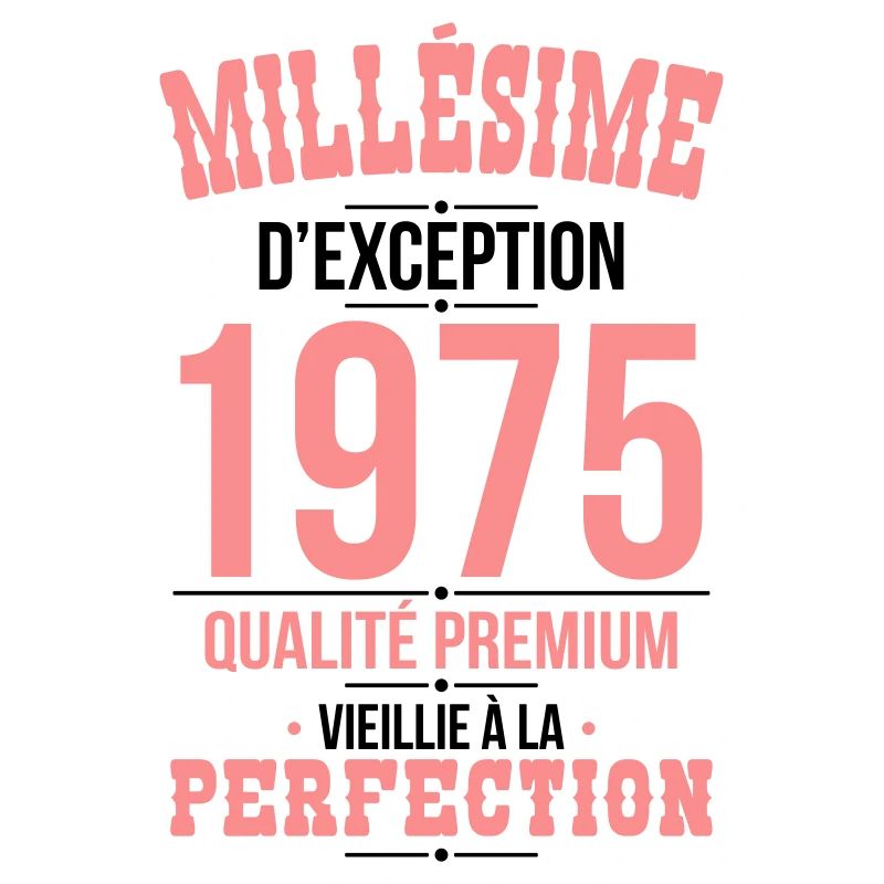 Anniversaire 50 ans - Millésime d'Exception 1975