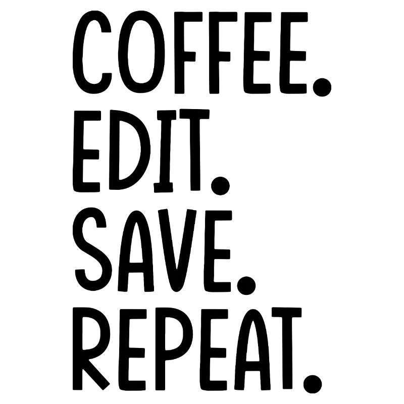 Café Modifier Enregistrer Répéter