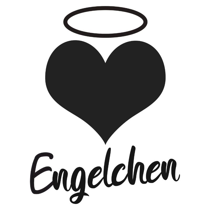 Herz Engelchen Heiligenschein