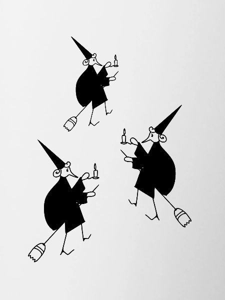Image flying witches