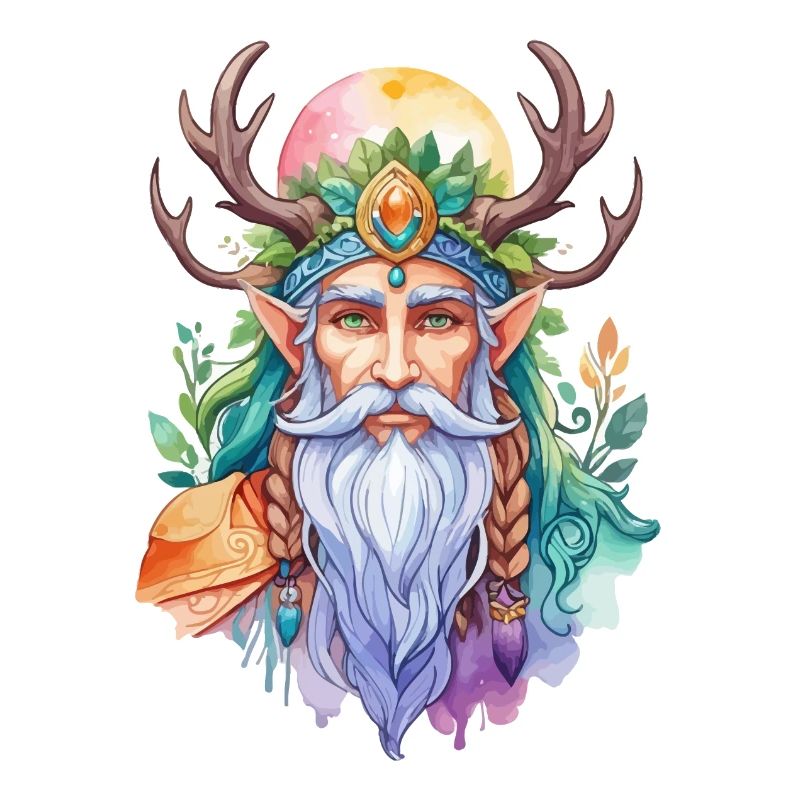 Aquarelles de druide