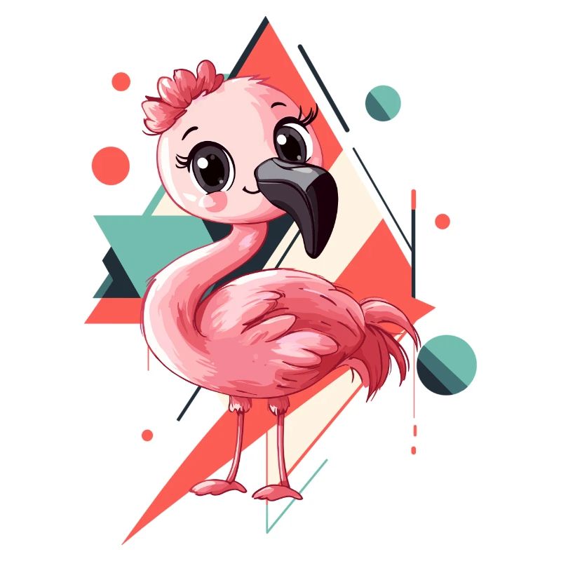 Flamant rose, sauvagine, exotique