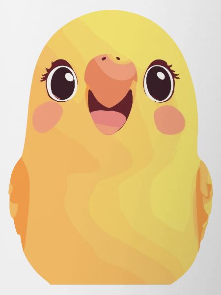 Perruche, moineau, volée d’oiseaux