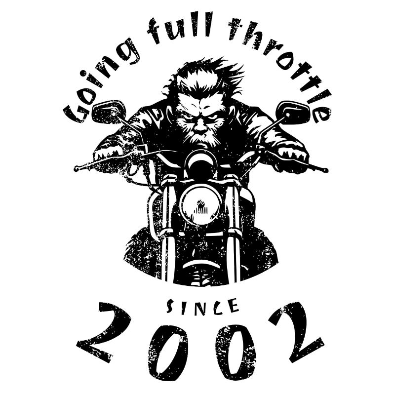 22. Geburtstag Going full throttle since 2002