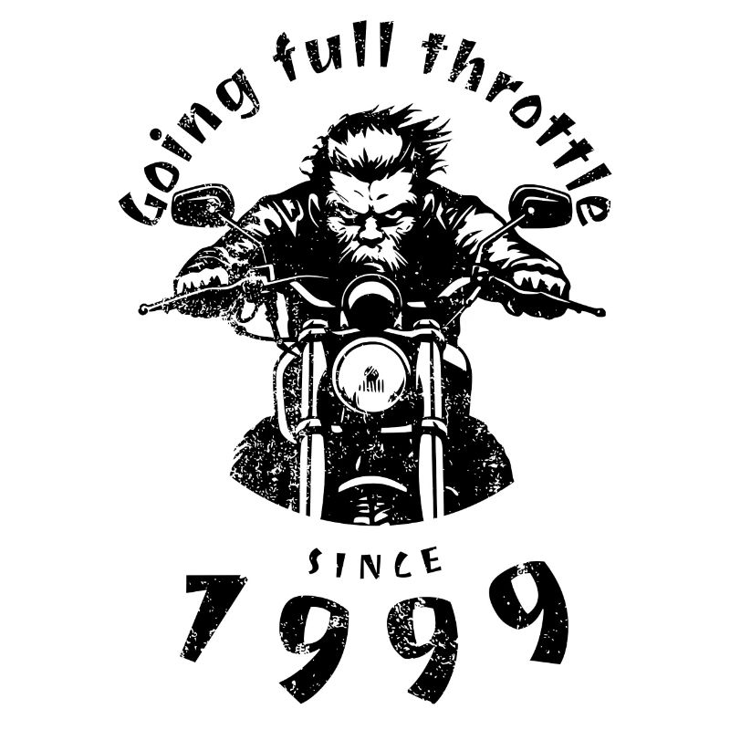 25. Geburtstag Going full throttle since 1999