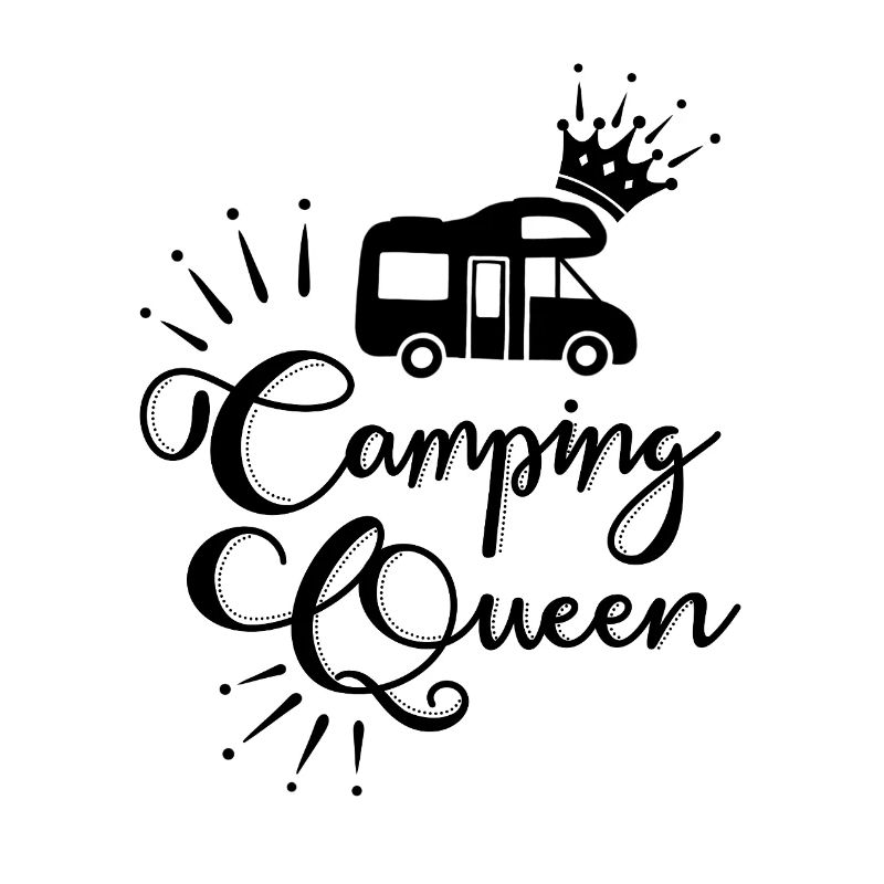 Camping schwarz Wohnmobil