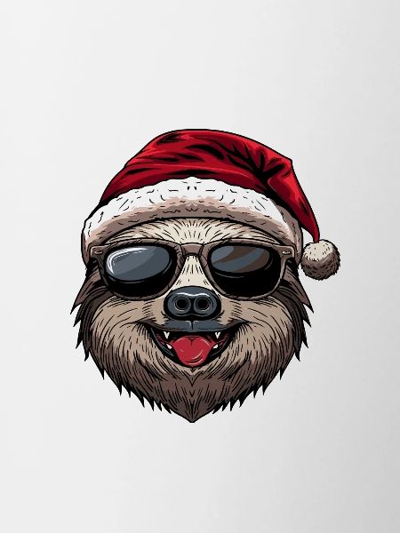 Sloth Christmas Funny