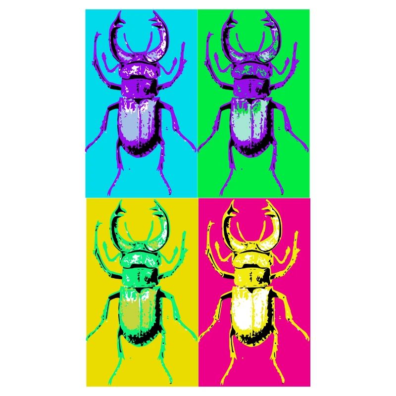 Coleoptera Pop Quadri