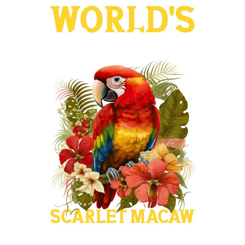 Die größte Scharlachara Mutter der Welt