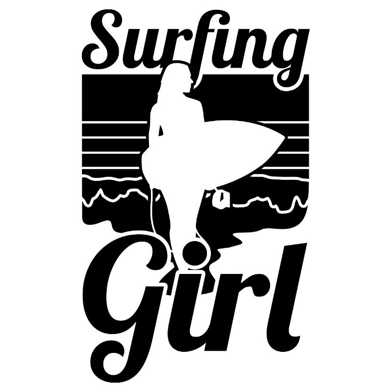 Fille surfeuse