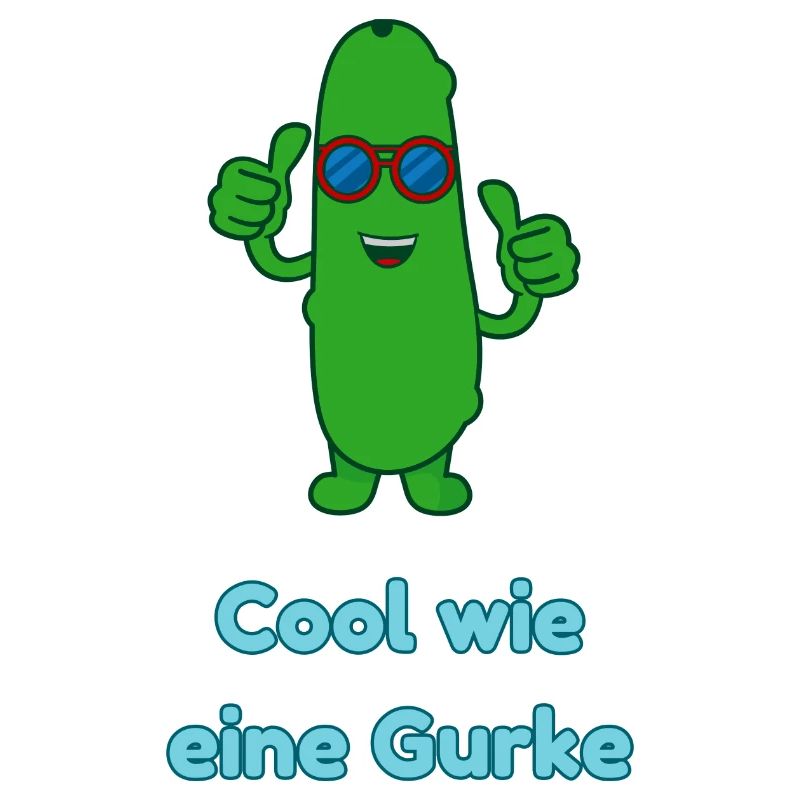 Cool wie eine Gurke