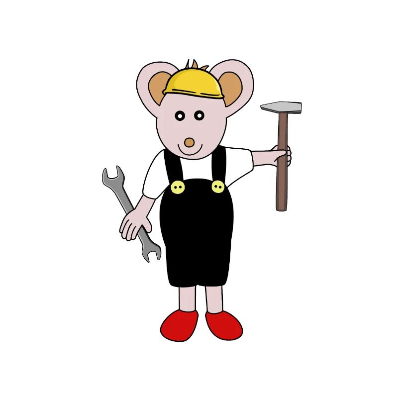 Craftsman Mouse Tool Janitor Mice