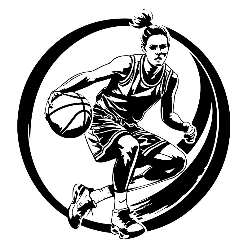 Basketteur Basketteur Basketteur Silhouette