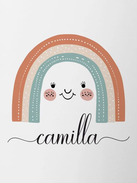 Camilla! Rainbow design, customizable