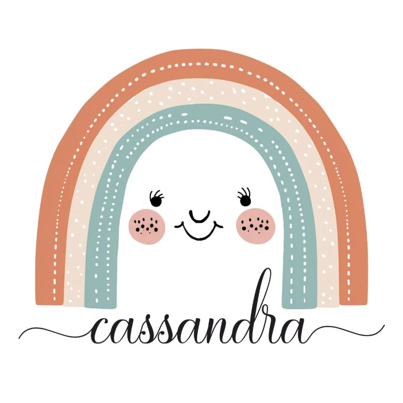 Cassandre! Design arc-en-ciel, personnalisable