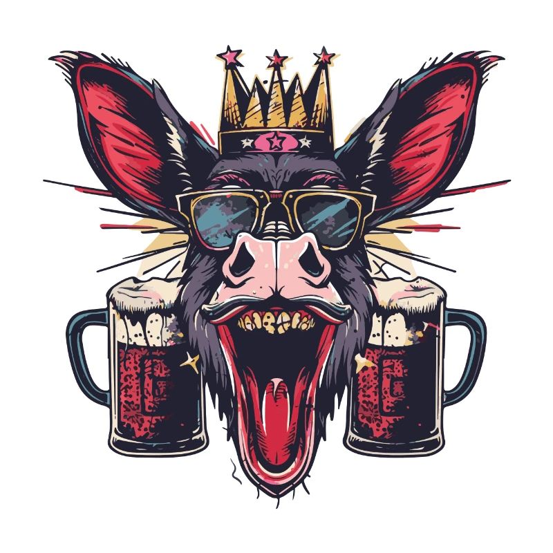 Donkey Beer Funny