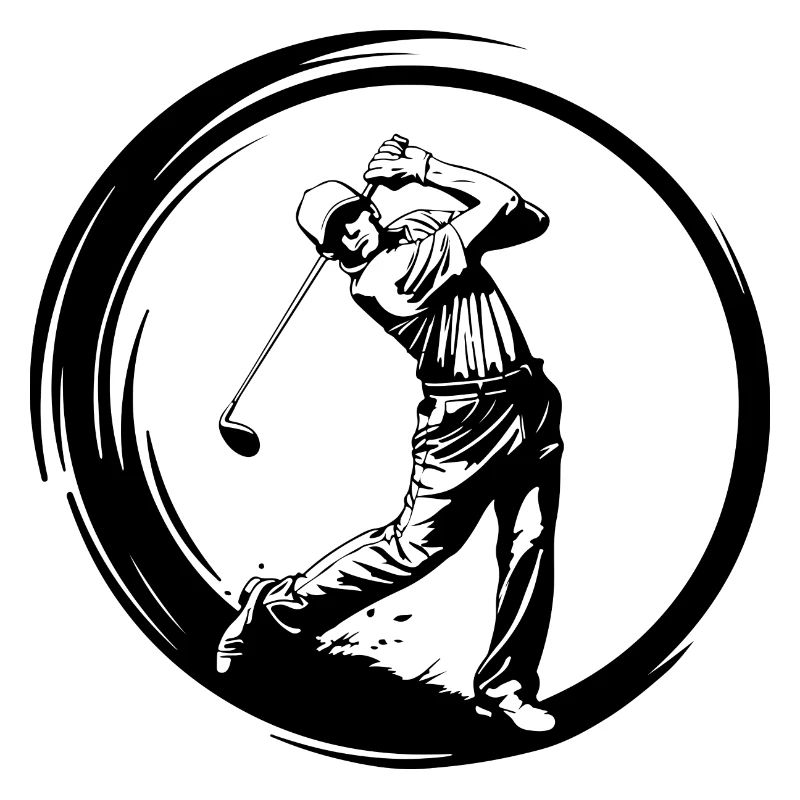 Golfer Silhouette