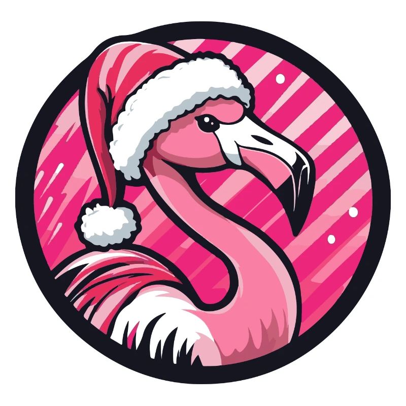 Flamingo Weihnachten Noël