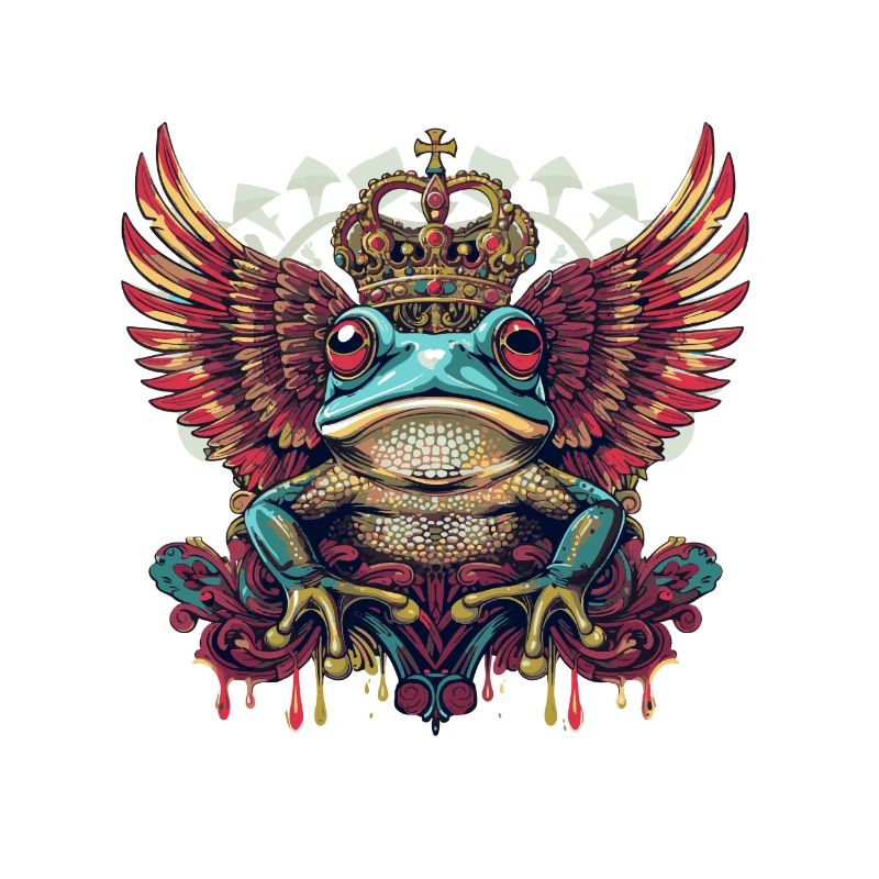 Frosch Bunt