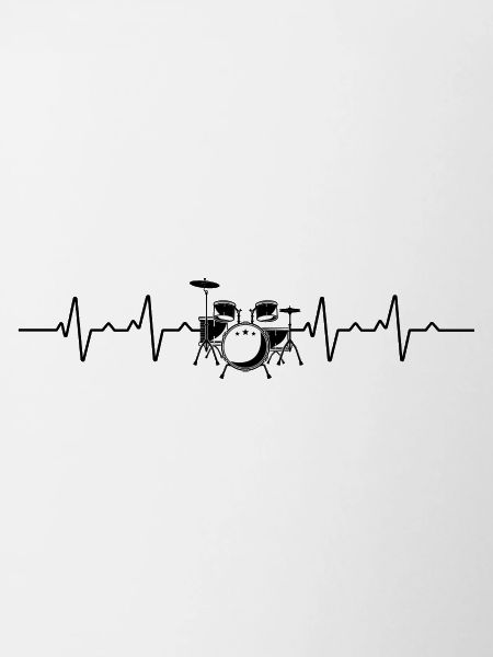 Drums heartbeat Drum Gift Drummer