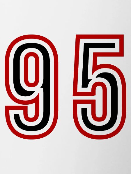 95 Number Years Jersey
